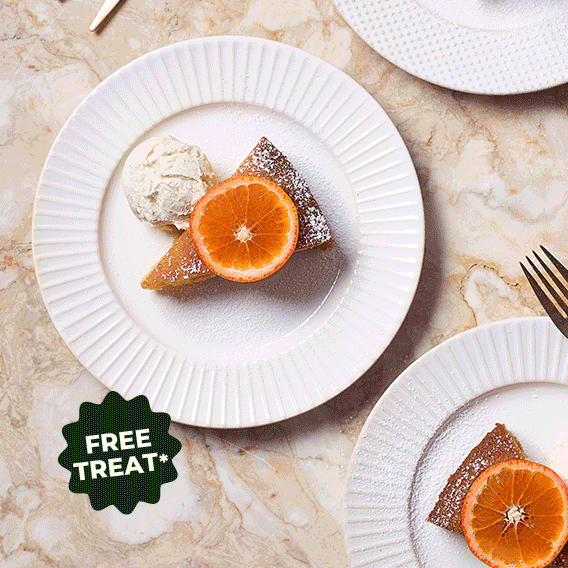 Free dessert for you and the family!